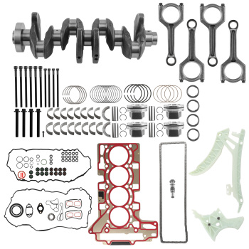 N20 2.0 Engine Overhaul Rebuild Kit Crankshaft/Conrods/Piston Kit/Gasket compatible for BMW