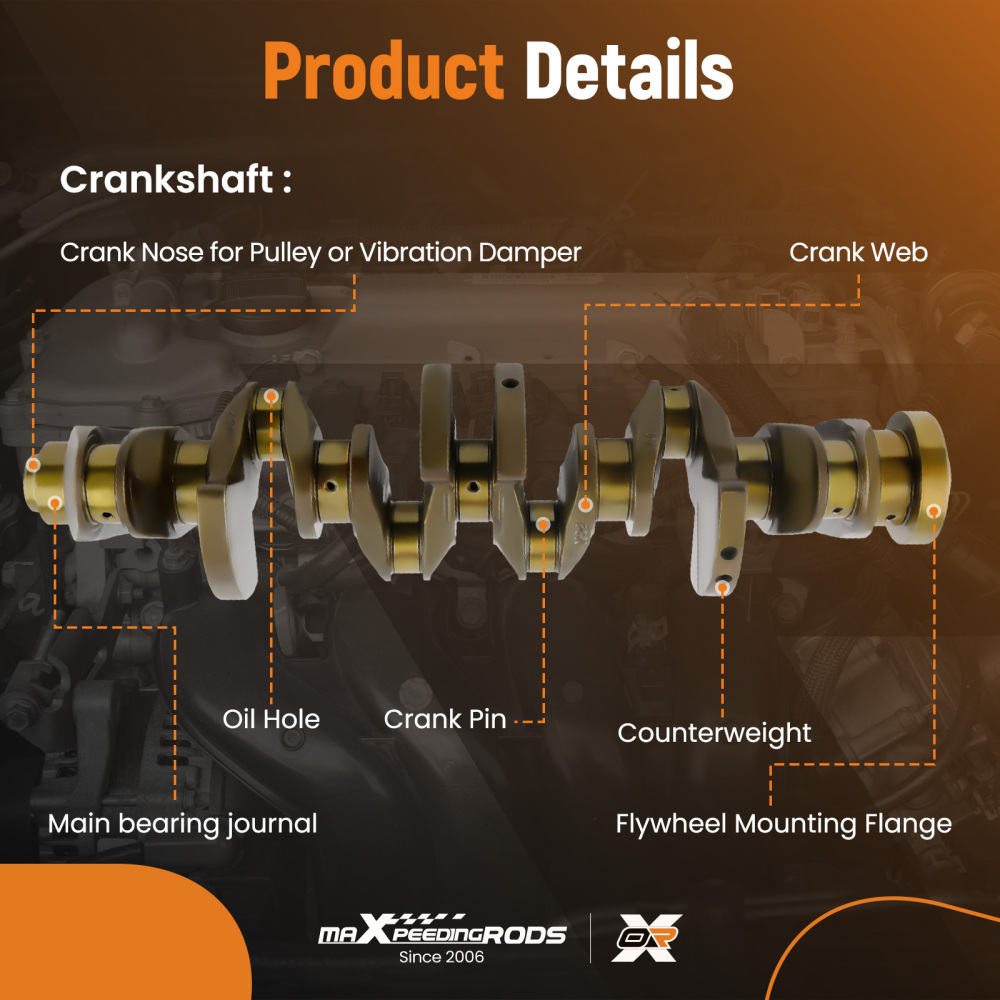 N55 3.0L Engine Rebuild Pistons Gasket Bearings Kit w/ CrankshaftRod compatible for BMW