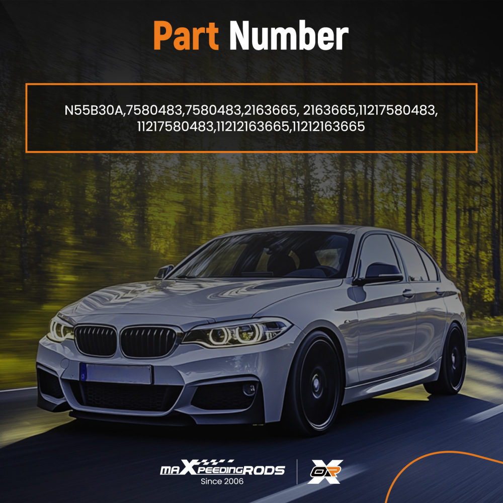 Cigüeñal compatible for BMW N55 3.0L Turbo xDrive35i 2010-2018 11217580483 11212163665