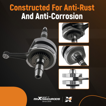 Engine Crankshaft 13000-HR5-CC0 compatible for Honda TRX420 500 520 SXS500/520 FOREMAN