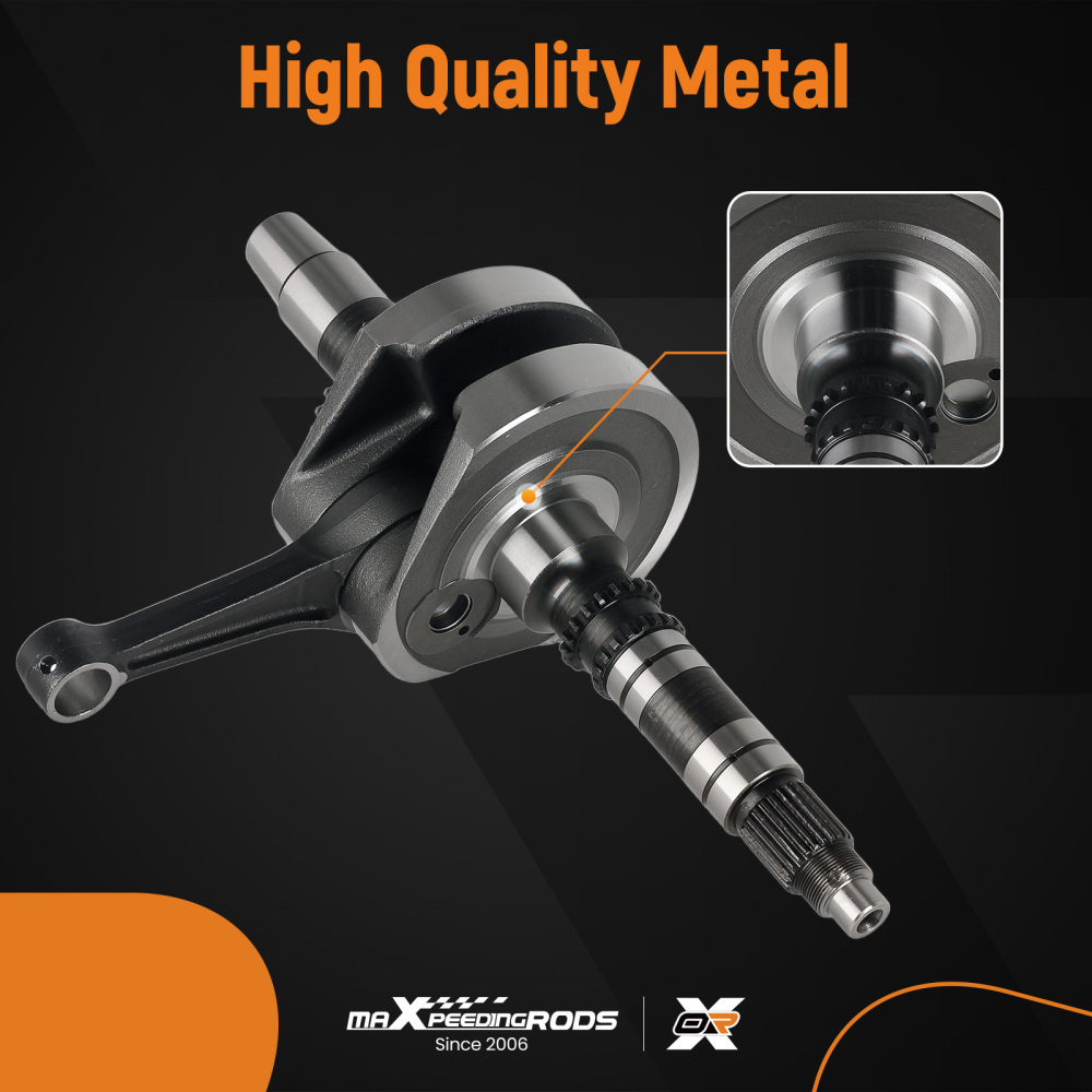 Engine Crankshaft 13000-HR5-CC0 compatible for Honda TRX420 500 520 SXS500/520 FOREMAN