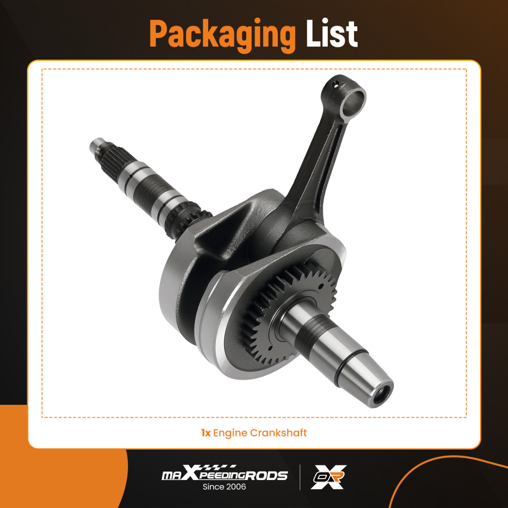 Engine Crankshaft 13000-HR5-CC0 compatible for Honda TRX420 500 520 SXS500/520 FOREMAN