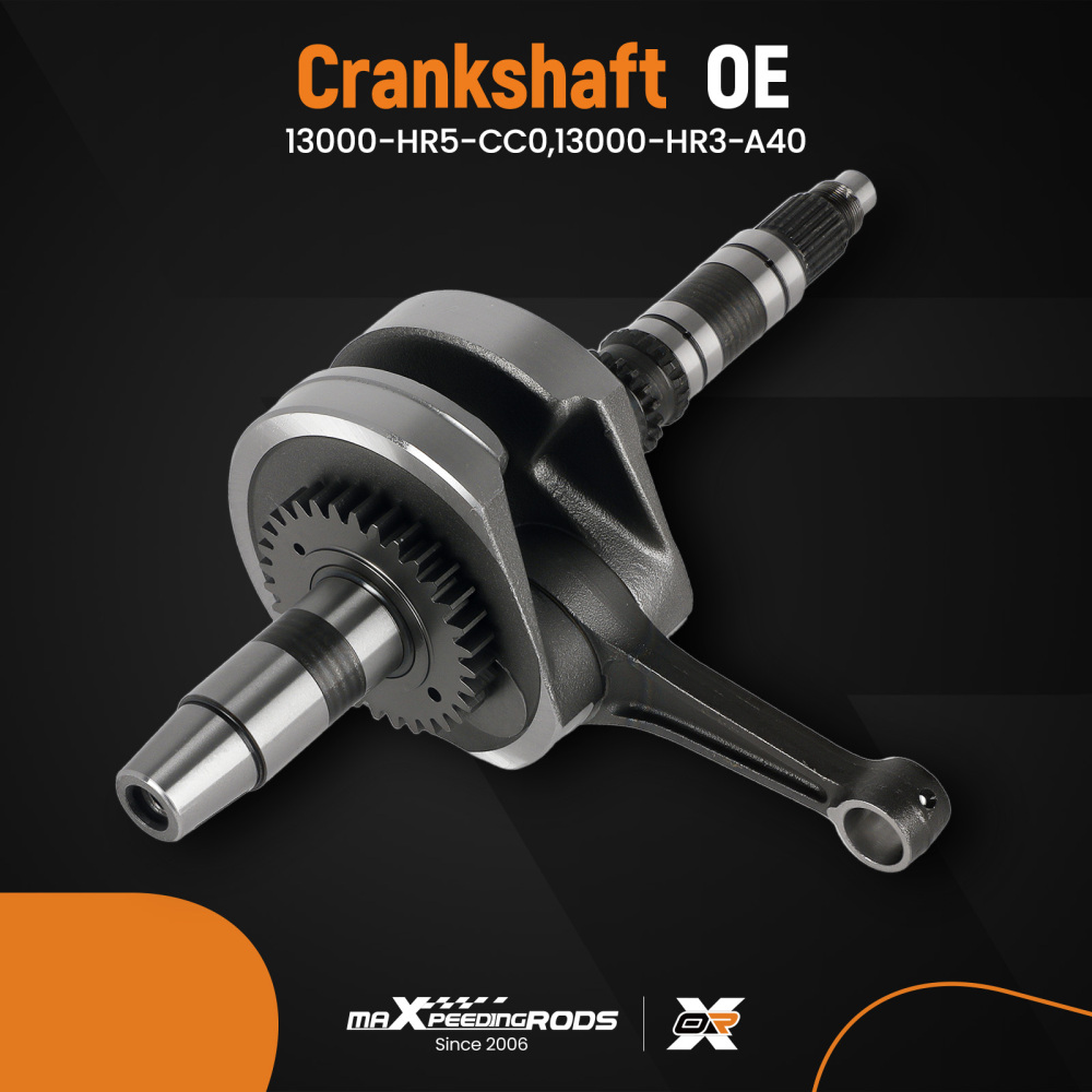 Engine Crankshaft 13000-HR5-CC0 compatible for Honda TRX420 500 520 SXS500/520 FOREMAN