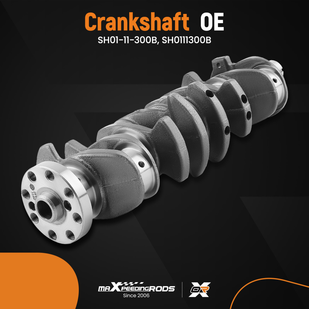 ENGINE CRANKSHAFT compatible for MAZDA SH01 SHY1 compatible for MAZDA 3 6 CX-5 2.2 SKYACTIVE SH01-11-300B