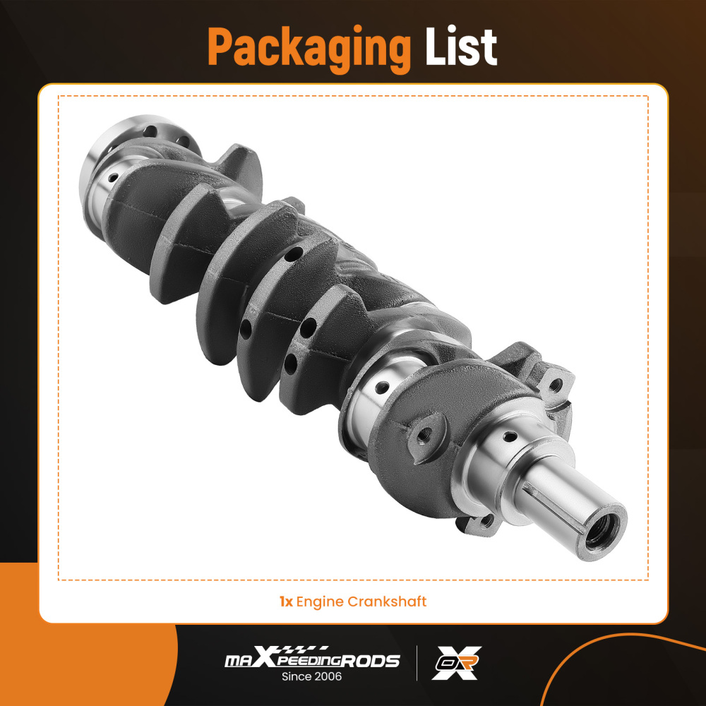 CRANKSHAFT FOR SH01-11-300B compatible for MAZDA 3 & Compatible for MAZDA 6 & CX-5 SHY1 SHY6 2.2 LTR 11-17