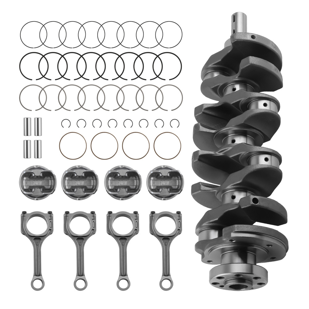G4KJ 2.4L Engine Crankshaft4X RodsPiston Kit compatible for Hyundai Sonata compatible for Kia Optima