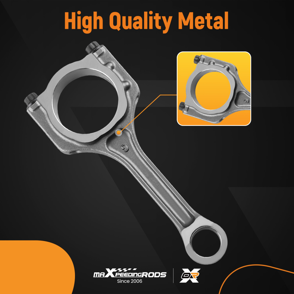 G4KJ 2.4L Engine Crankshaft4X RodsPiston Kit compatible for Hyundai Sonata compatible for Kia Optima