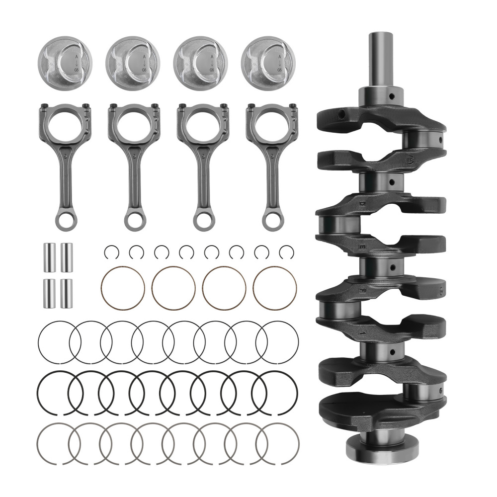 G4KJ 2.4L Engine Crankshaft4X RodsPiston Kit compatible for Hyundai Sonata compatible for Kia Optima