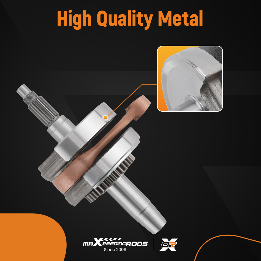 New Top Bottom End Engine Rebuild Kit compatible for HONDA TRX 400EX Crank Kit 1999-2008