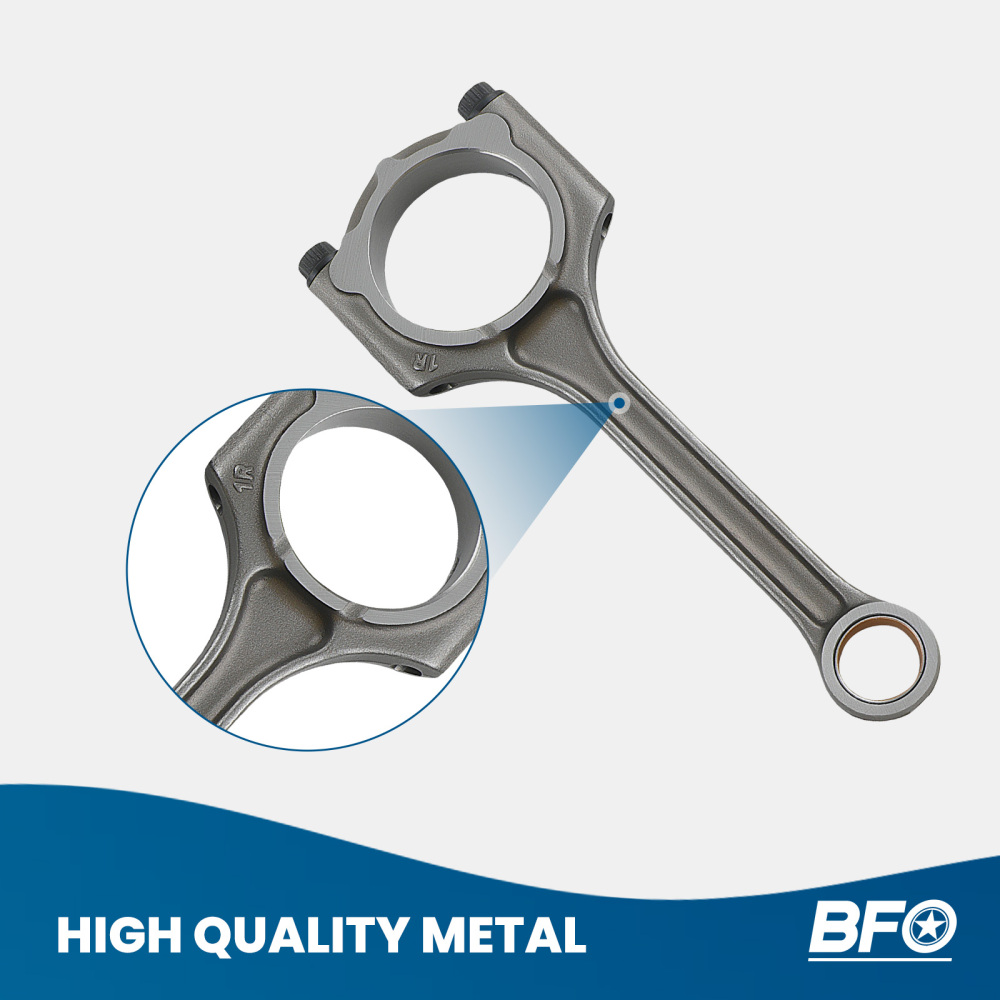 Engine Crankshaft Con Rods w/ Bearing Kit For 12–19 compatible for Hyundai Sonata compatible for KIA Soul 2.0