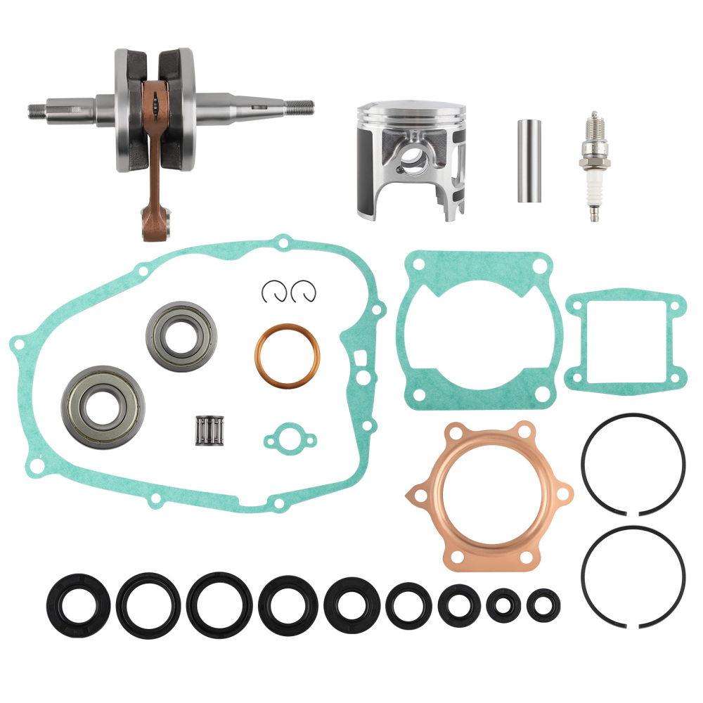Crankshaft Piston Engine Rebuild Kit For 1988-2006 compatible for Yamaha Blaster 200 YFS200