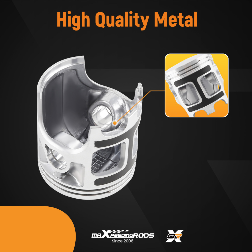 Crankshaft Piston Engine Rebuild Kit For 1988-2006 compatible for Yamaha Blaster 200 YFS200