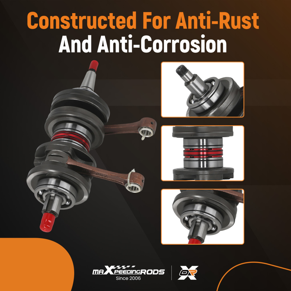 Crankshaft +4mm Stroker 115mm Rod compatible for Yamaha Banshee YFZ350 1987-2006 Direct Fit