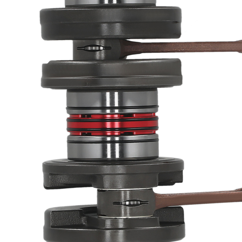 Crankshaft +4mm Stroker 115mm Rod compatible for Yamaha Banshee YFZ350 1987-2006 Direct Fit