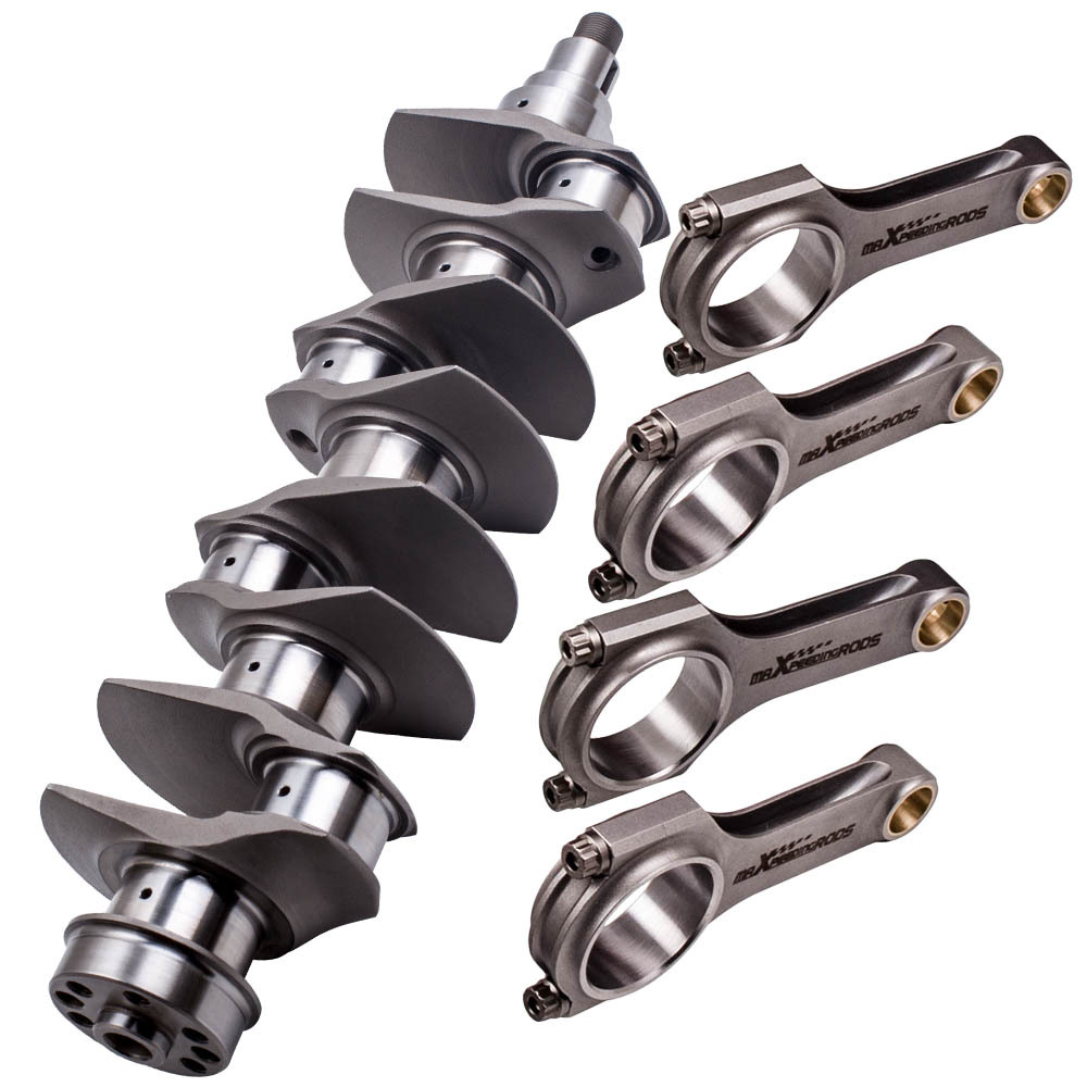 Billet CrankshaftConRods Set compatible for Fiat Punto GT 93-99 1.4L I4 128.52mm