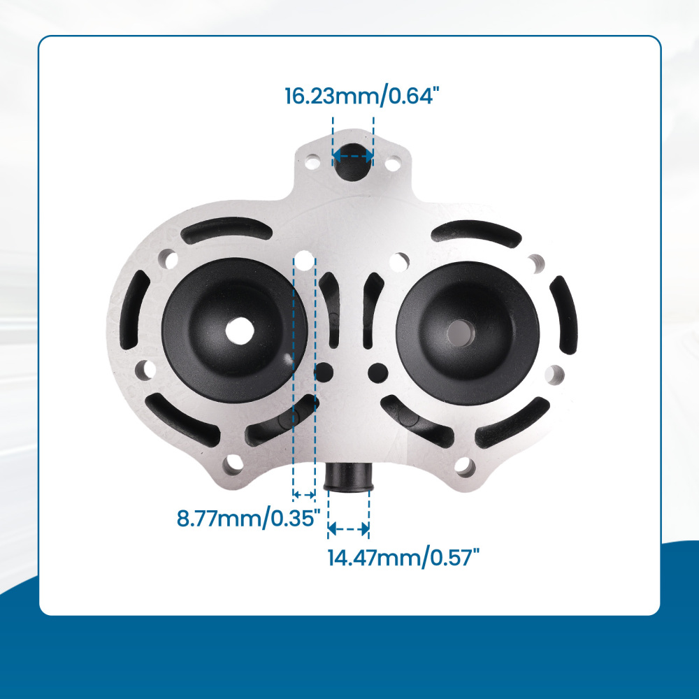 Carburetor Cylinder Piston Gasket Kit compatible for Yamaha Banshee 350 1987- 2006 Engine