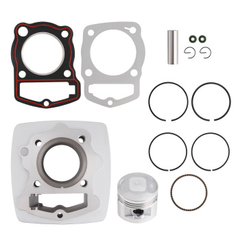 Piston Cylinder Engine Top End Rebuild Kit compatible for Honda CB125S CL125S XL125 SL125