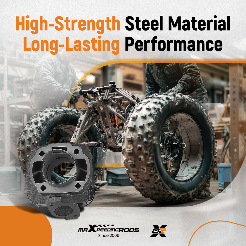 70cc Big Bore Cylinder Head Piston Rebuild Kit For 02-11 compatible for Yamaha YW50 Zuma 50