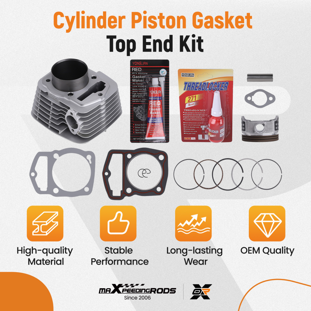 65.5mm Standard Cylinder Piston compatible for Honda CRF230F CRF230 F SL230 XR230