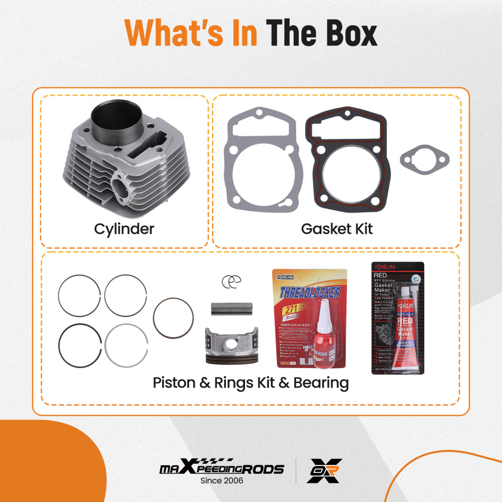 65.5mm Standard Cylinder Piston compatible for Honda CRF230F CRF230 F SL230 XR230