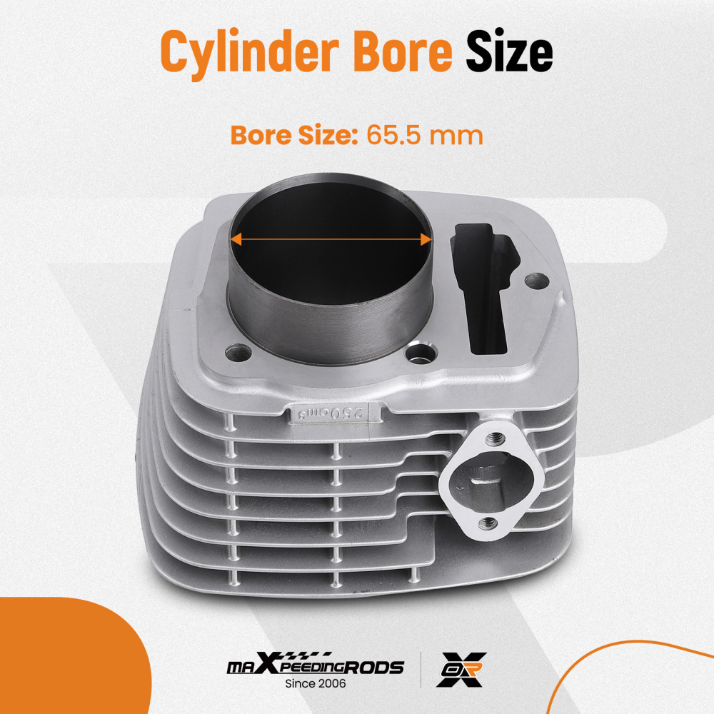 65.5mm Standard Cylinder Piston compatible for Honda CRF230F CRF230 F SL230 XR230
