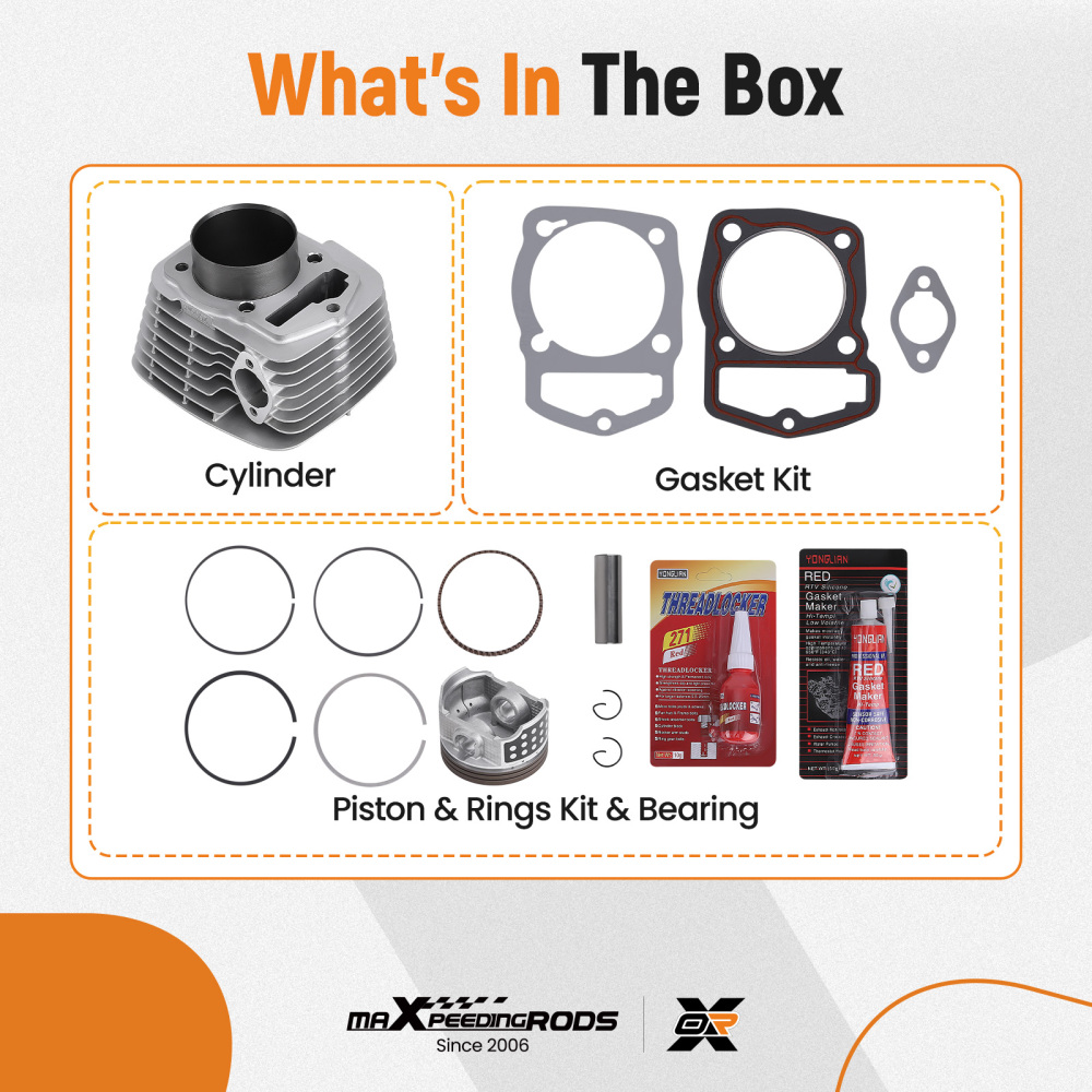 65.5mm Standard Cylinder Piston compatible for Honda CRF230F CRF230 F SL230 XR230