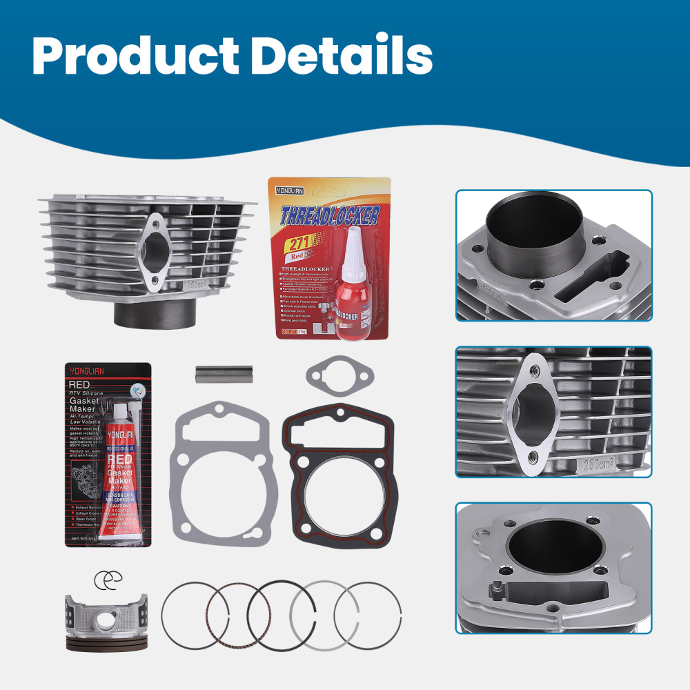 65.5mm Standard Cylinder Piston compatible for Honda CRF230F CRF230 F SL230 XR230