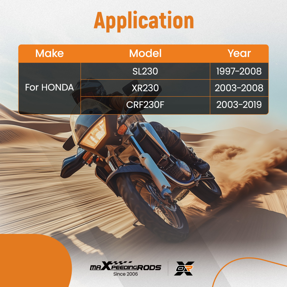 65.5mm Standard Cylinder Piston compatible for Honda CRF230F CRF230 F SL230 XR230