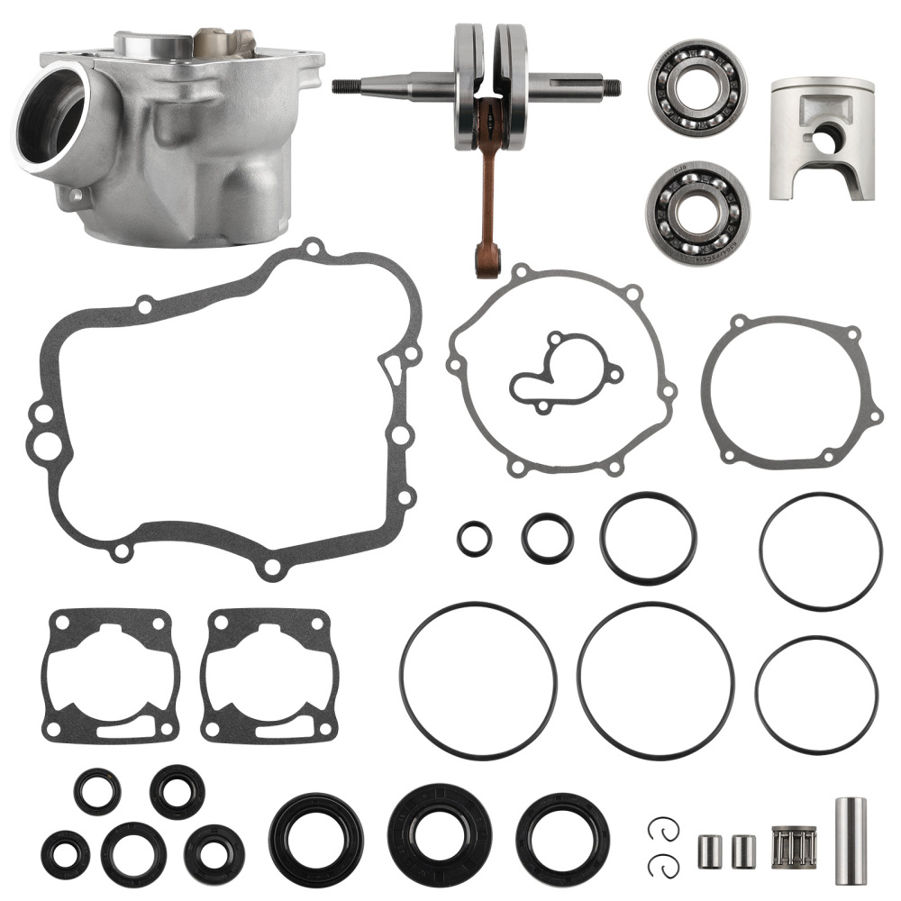 Complete Engine Rebuild Kit w/ Cylinder Crankshaft compatible for Yamaha YZ85 2002-2014