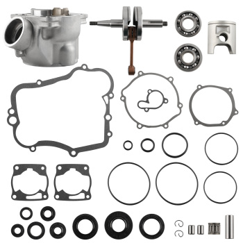 Complete Engine Rebuild Kit w/ Cylinder Crankshaft compatible for Yamaha YZ85 2002-2014