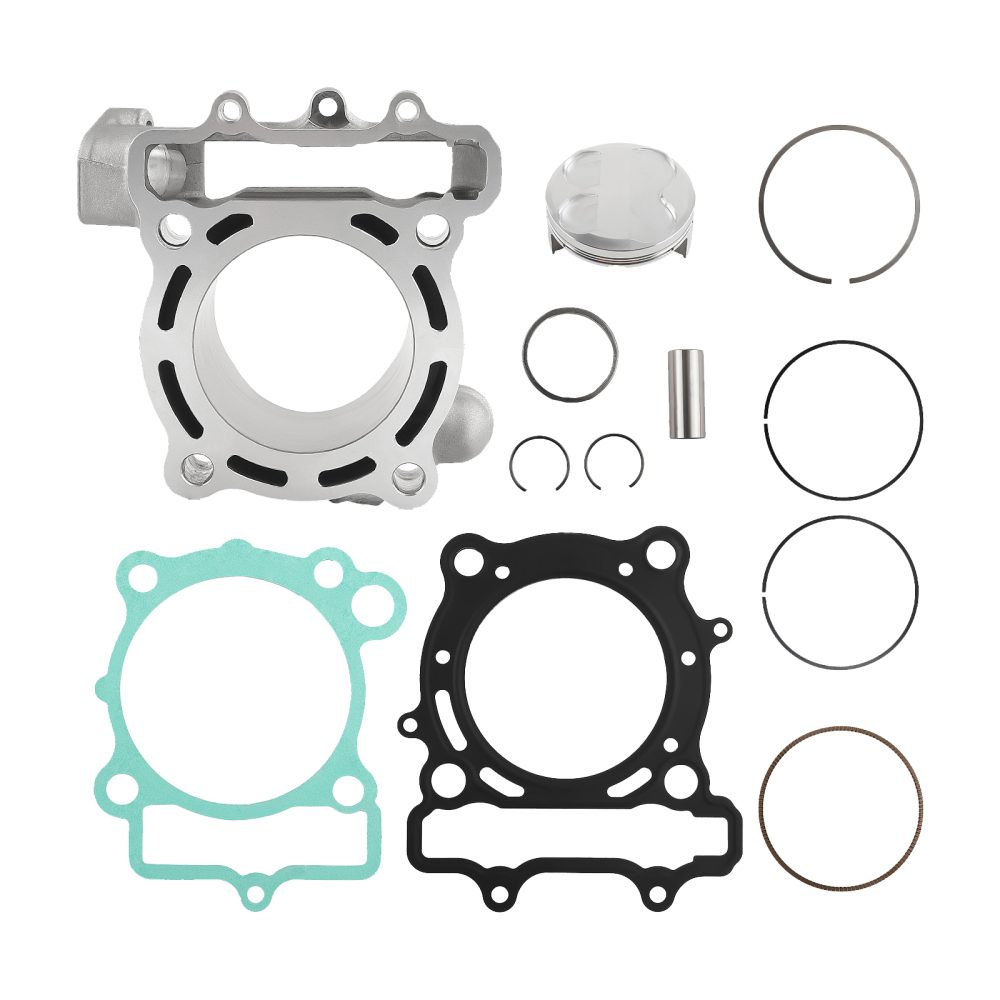 77mm Cylinder Jug Piston Gasket Kit compatible for Kawasaki KX 250 F KX250F 2004-2008