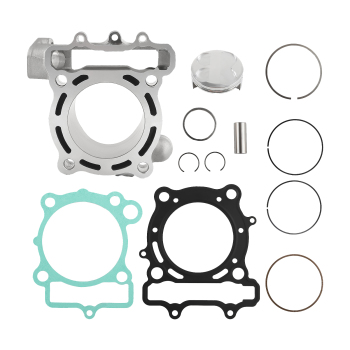77mm Cylinder Jug Piston Gasket Kit compatible for Kawasaki KX 250 F KX250F 2004-2008