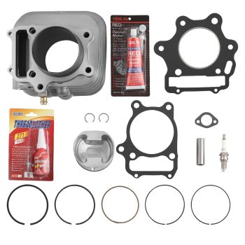 Cylinder Piston Top End Rebuild Kit compatible for Honda Sportrax 300 TRX300EX 2X4 93-08