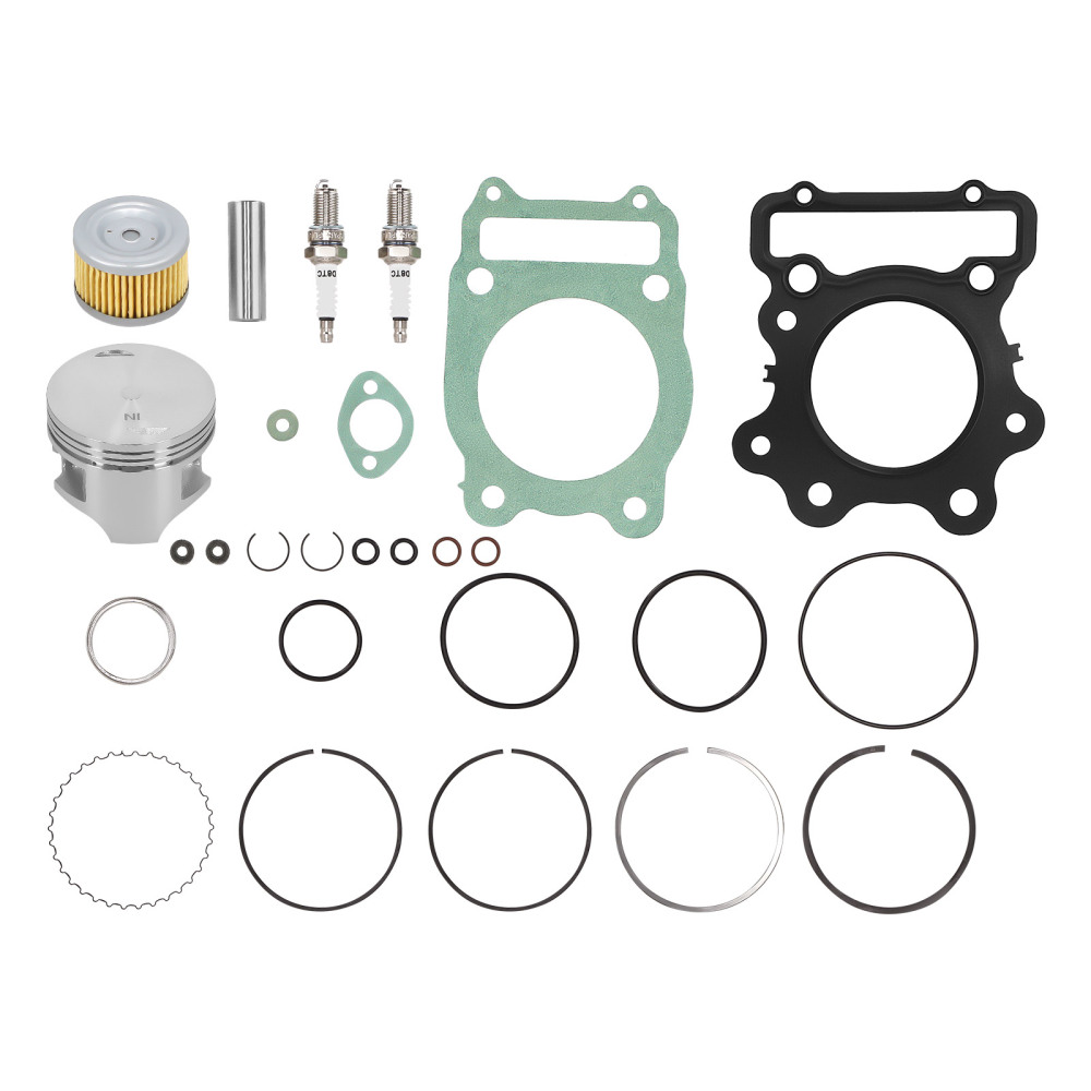 Engine Cylinder Piston Rebuild Kit compatible for Honda TRX 300 Fourtrax FW 2x4 4x4 88-00