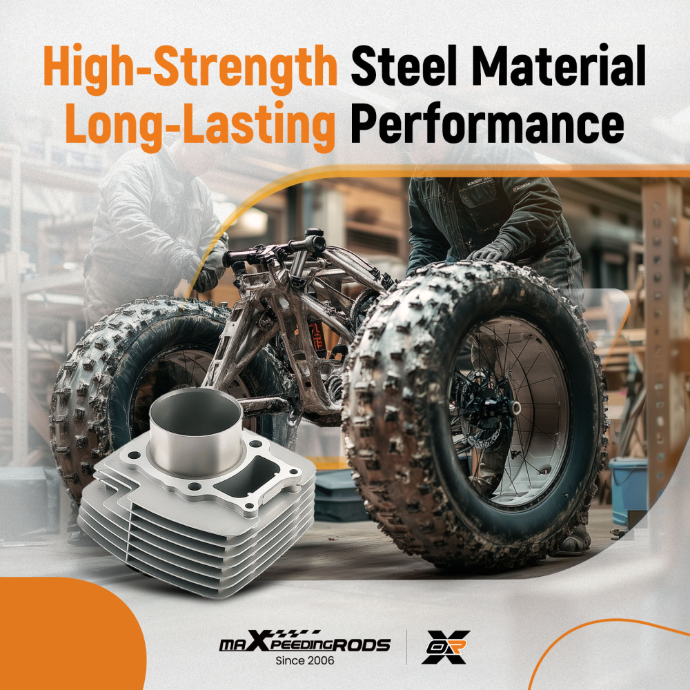 Cylinder Head Piston Kit compatible for Honda Rancher 350 TRX350TE TRX350TM TRX350FE 00-06