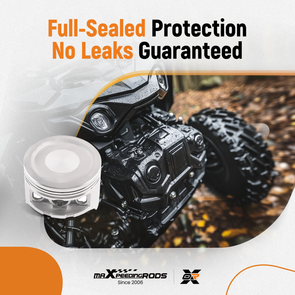 Cylinder Head Piston Kit compatible for Honda Rancher 350 TRX350TE TRX350TM TRX350FE 00-06