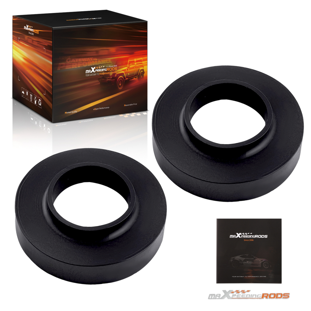 1 Front Coil Lift Kit compatible for Jeep JK JL WranglerGladiator 2007-2024