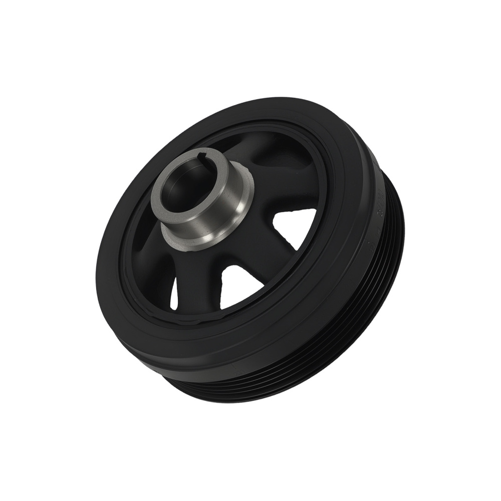 Engine Crankshaft Pulley Harmonic Balancer for Mercedes C300 W204 2008-12 3.0L