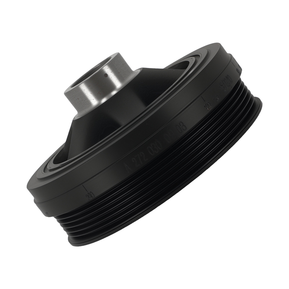 Engine Crankshaft Pulley Harmonic Balancer for Mercedes C300 W204 2008-12 3.0L