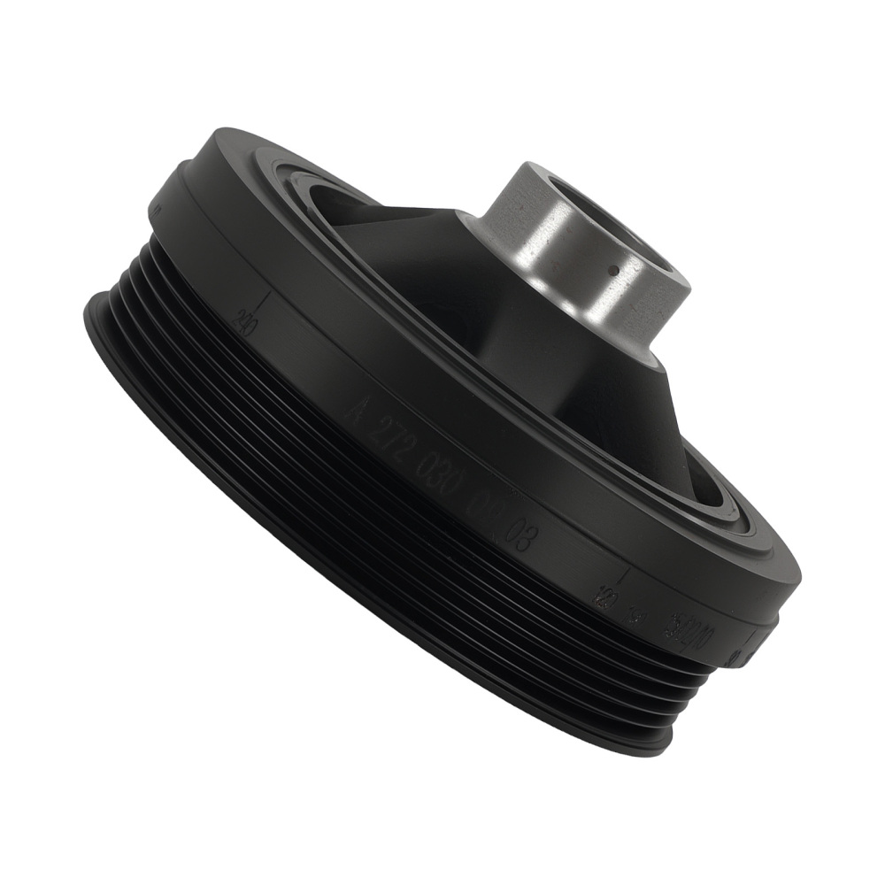 Engine Crankshaft Pulley Harmonic Balancer for Mercedes C300 W204 2008-12 3.0L