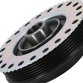Engine Crankshaft Pulley compatible for Land Rover Range Rover Evoque 2012-2019 LR025252