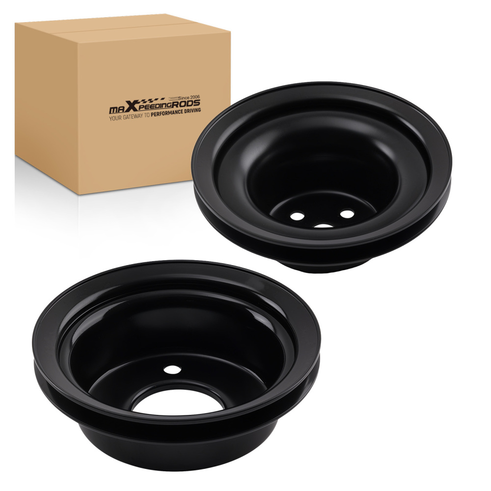 Crank Pulley compatible for Ford Small Block 289 302 1965-1967 Steel Single Groove