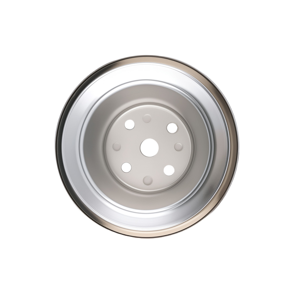 3pc Chrome Pulley Kit compatible for Chevy Big Block 396 427 454 Crankshaft Water Pump