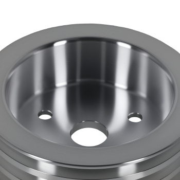 Aluminum Triple 3 Groove Crankshaft Crank Pulley SWP compatible for Chevy 396 BBC SWP