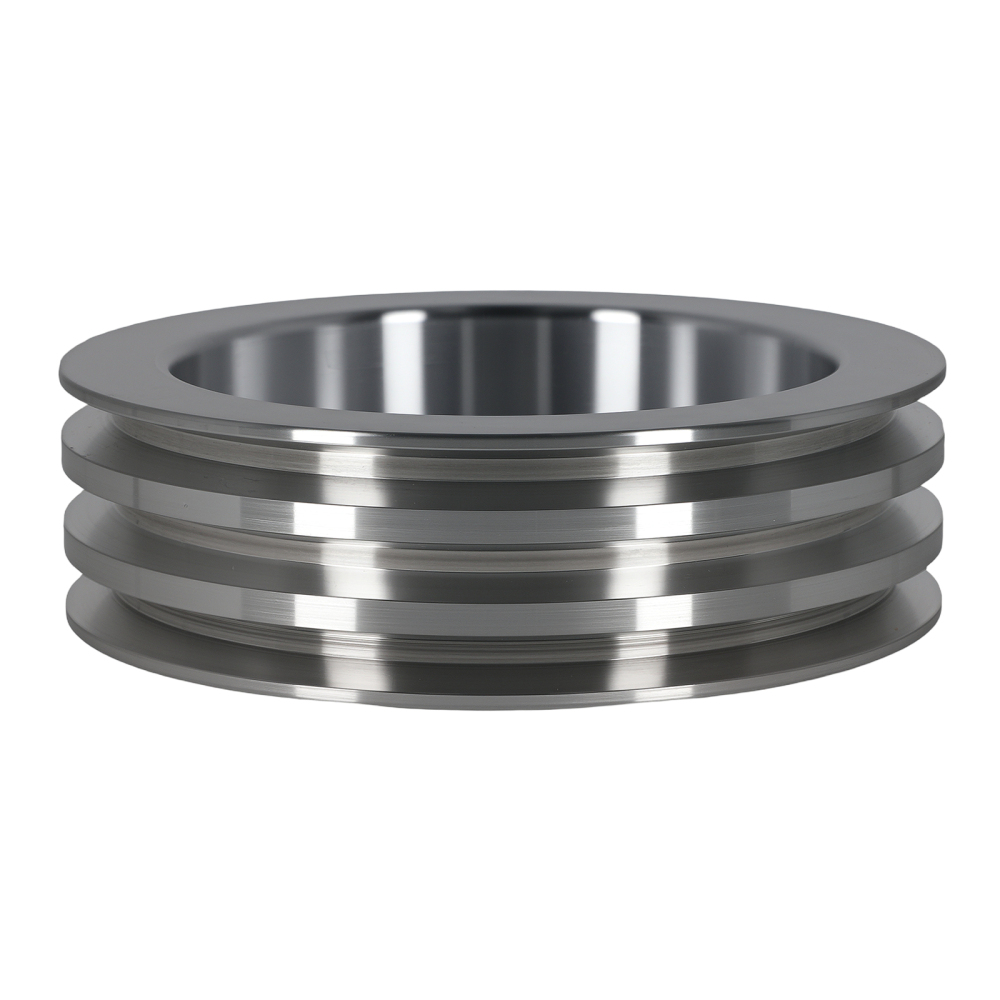 Aluminum Triple 3 Groove Crankshaft Crank Pulley SWP compatible for Chevy 396 BBC SWP