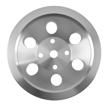 Double Groove LWP Pulley Kit compatible for Chevy Small Block 265-400 V8 Engine Aluminum