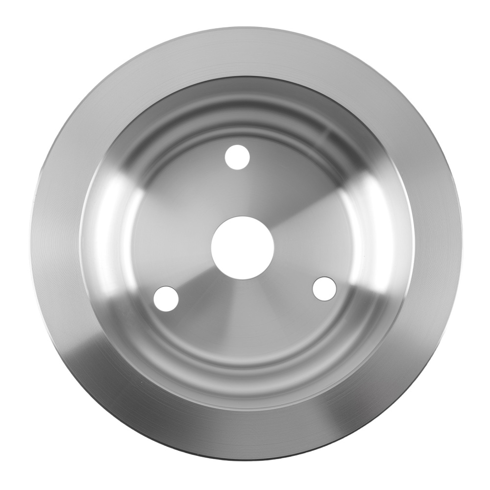 Double Groove LWP Pulley Kit compatible for Chevy Small Block 265-400 V8 Engine Aluminum