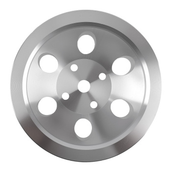 2/3 Groove Crankshaft Pulley compatible for Chevy Small Block 265-400 V8 Long Water Pump