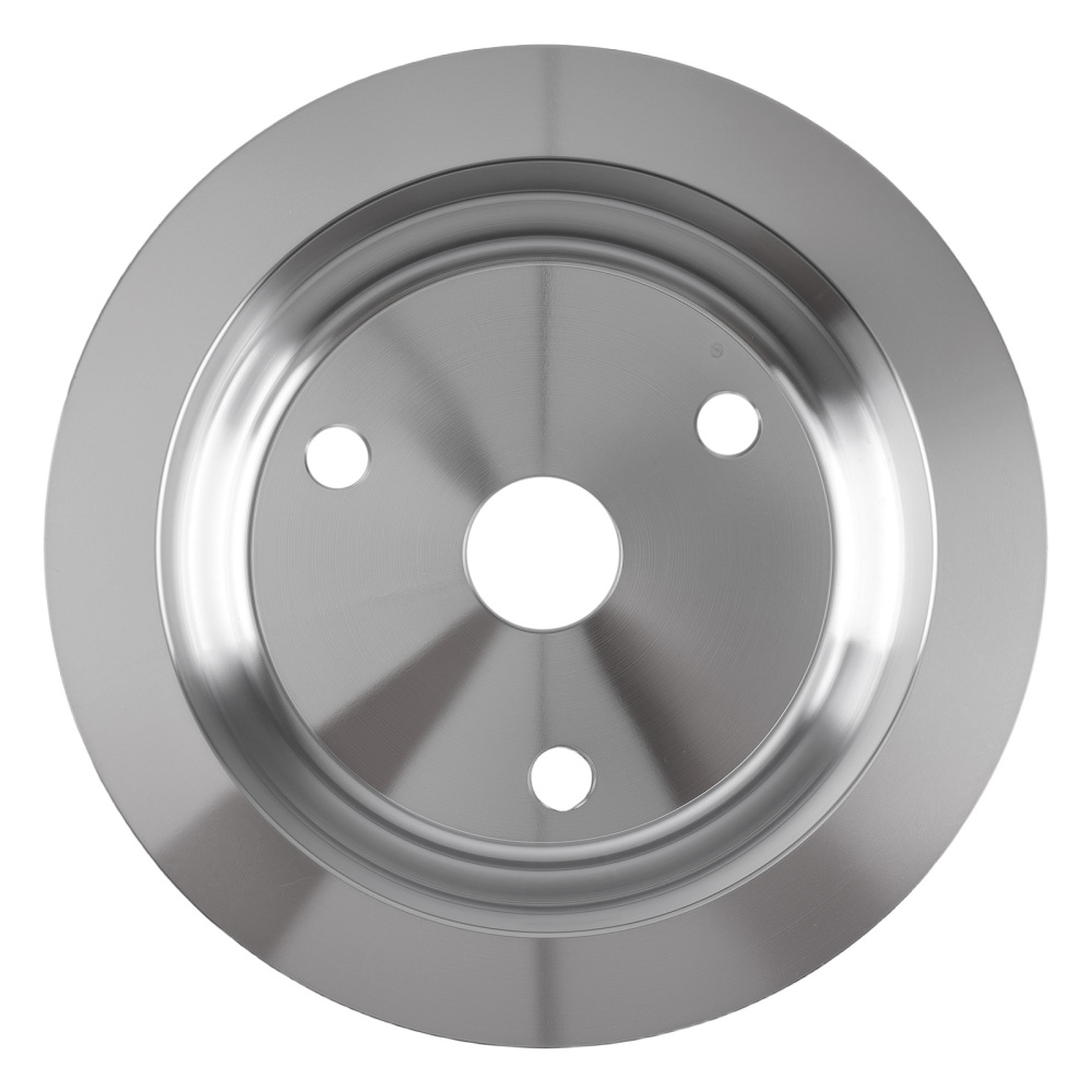 2/3 Groove Crankshaft Pulley compatible for Chevy Small Block 265-400 V8 Long Water Pump