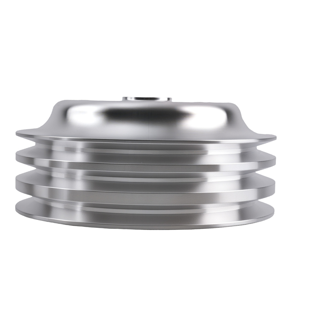 2/3 Groove Crankshaft Pulley compatible for Chevy Small Block 265-400 V8 Long Water Pump